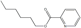 Picolinic acid hexyl ester 结构式