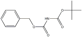Benzyloxycarbonyl(tert-butoxycarbonyl)amine 结构式