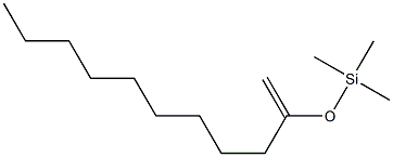 2-(Trimethylsiloxy)-1-undecene 结构式
