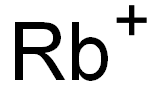 Rubidium ion(+) 结构式