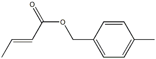 Crotonic acid 4-methylbenzyl ester 结构式