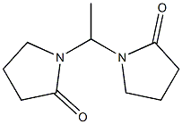 1,1-Dipyrrolidonylethane 结构式