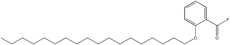 2-(Octadecyloxy)benzoyl fluoride 结构式