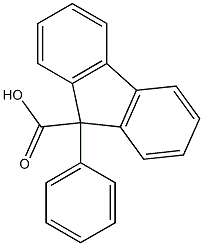 9-Phenyl-9H-fluorene-9-carboxylic acid 结构式