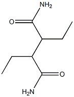 2,3-Diethylsuccinamide 结构式