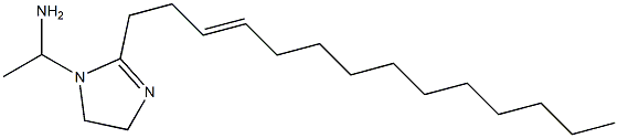 1-(1-Aminoethyl)-2-(3-tetradecenyl)-2-imidazoline 结构式