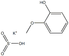 Guaiacol potassium sulfonate 结构式