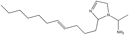 1-(1-Aminoethyl)-2-(4-undecenyl)-3-imidazoline 结构式