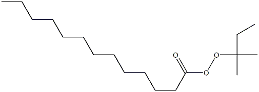 Tridecaneperoxoic acid 1,1-dimethylpropyl ester 结构式