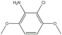 2-Chloro-3,6-dimethoxyaniline 结构式
