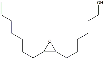 7,8-Epoxypentadecan-1-ol 结构式