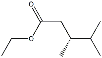 [R,(+)]-3,4-Dimethylvaleric acid ethyl ester 结构式