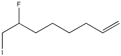 7-Fluoro-8-iodo-1-octene 结构式