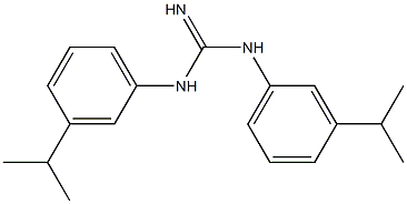 1,3-Bis(3-isopropylphenyl)guanidine 结构式