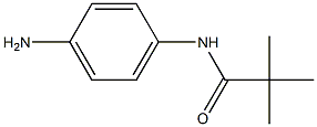 4-Pivaloylaminoaniline 结构式