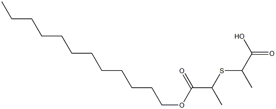 2,2'-Thiobis(propionic acid dodecyl) ester 结构式