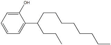 2-(Dodecan-4-yl)phenol 结构式