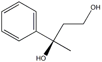 [R,(+)]-3-Phenyl-1,3-butanediol 结构式