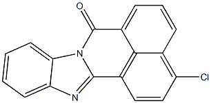3-Chloro-7H-benzimidazo[2,1-a]benz[de]isoquinolin-7-one 结构式