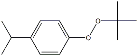 4-Isopropylphenyl tert-butyl peroxide 结构式