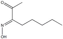 3-(Hydroxyimino)-2-octanone 结构式