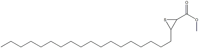 2,3-Epithiohenicosanoic acid methyl ester 结构式