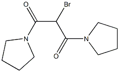 2-Bromo-1,3-dipyrrolizinopropane-1,3-dione 结构式