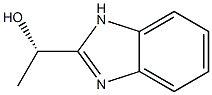 [S,(-)]-1-(1H-Benzimidazole-2-yl)ethanol 结构式