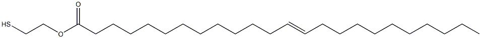 13-Tetracosenoic acid 2-mercaptoethyl ester 结构式