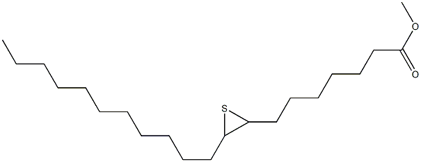 8,9-Epithioicosanoic acid methyl ester 结构式