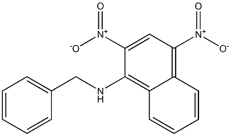 1-(Benzylamino)-2,4-dinitronaphthalene 结构式