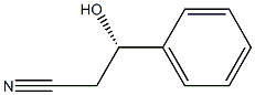 (3S)-3-Phenyl-3-hydroxypropiononitrile 结构式