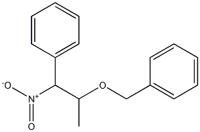 2-(Benzyloxy)-1-nitro-1-phenylpropane 结构式