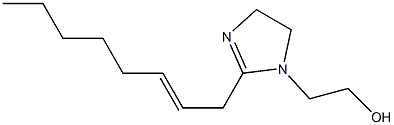 2-(2-Octenyl)-2-imidazoline-1-ethanol 结构式