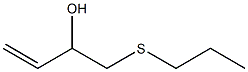 4-Propylthio-1-buten-3-ol 结构式