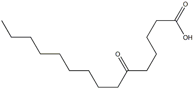 6-Oxopentadecanoic acid 结构式