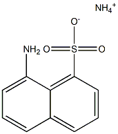 8-Amino-1-naphthalenesulfonic acid ammonium salt 结构式