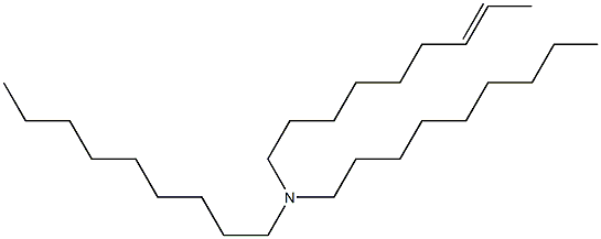 N,N-Dinonyl-7-nonen-1-amine 结构式