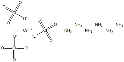 Hexamminechromium(III) perchlorate 结构式