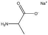 2-Aminopropionic acid sodium salt 结构式
