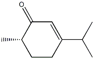 (S)-6-Methyl-3-(1-methylethyl)-2-cyclohexen-1-one 结构式