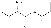 (S)-2-Amino-3-methylbutanoic acid (S)-1-methylpropyl ester 结构式