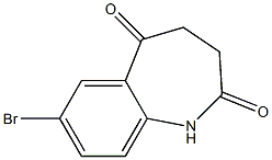 7-Bromo-1H-1-benzazepine-2,5(3H,4H)-dione 结构式