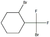 1-Bromo-2-[difluoro(bromo)methyl]cyclohexane 结构式