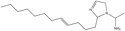 1-(1-Aminoethyl)-2-(4-dodecenyl)-3-imidazoline 结构式