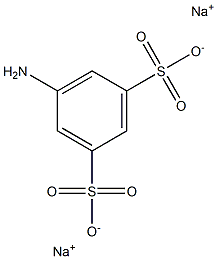 5-Amino-1,3-benzenedisulfonic acid disodium salt 结构式