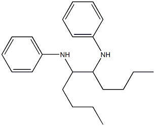 5,6-Bisanilinodecane 结构式