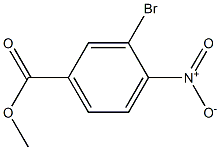 4-Nitro-3-bromobenzoic acid methyl ester 结构式