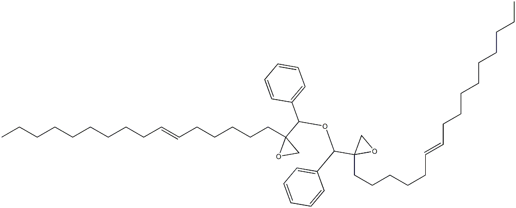 2-(6-Hexadecenyl)phenylglycidyl ether 结构式