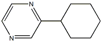 2-Cyclohexylpyrazine 结构式